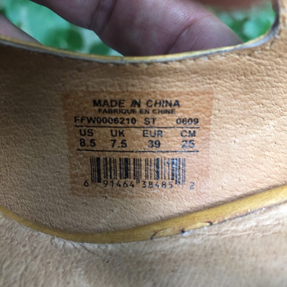 Fossil tonal browns strappy pumps 8.5 - Picture 7 of 8